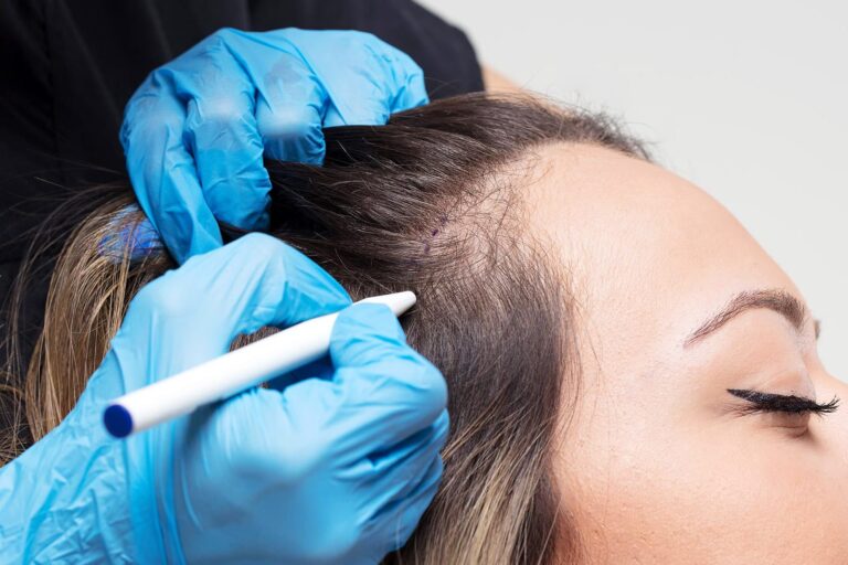 Female DHI Hair Transplant Turkey