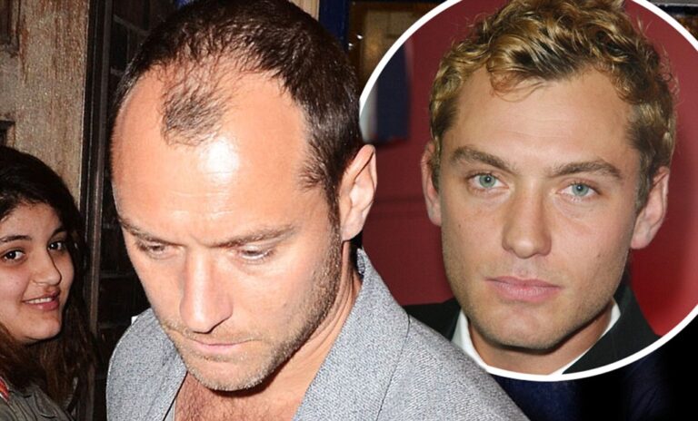 Jude Law Hair