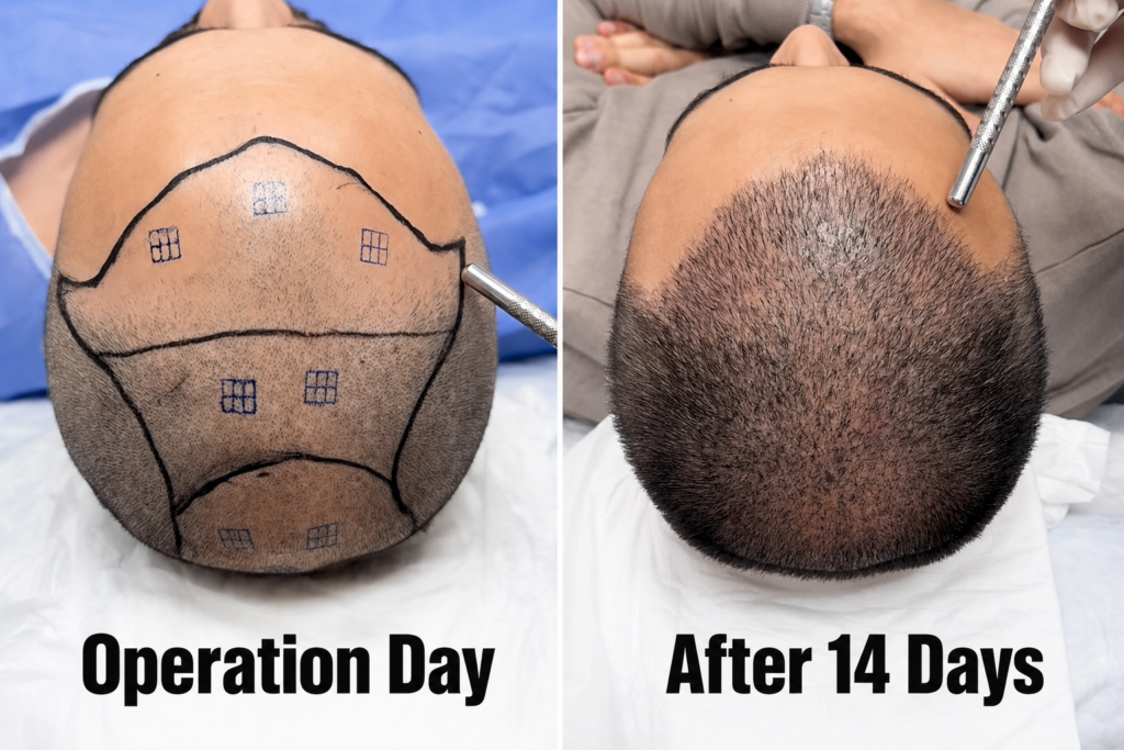 Hairline design