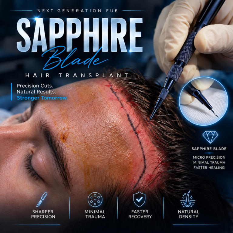 Sapphire hair transplant