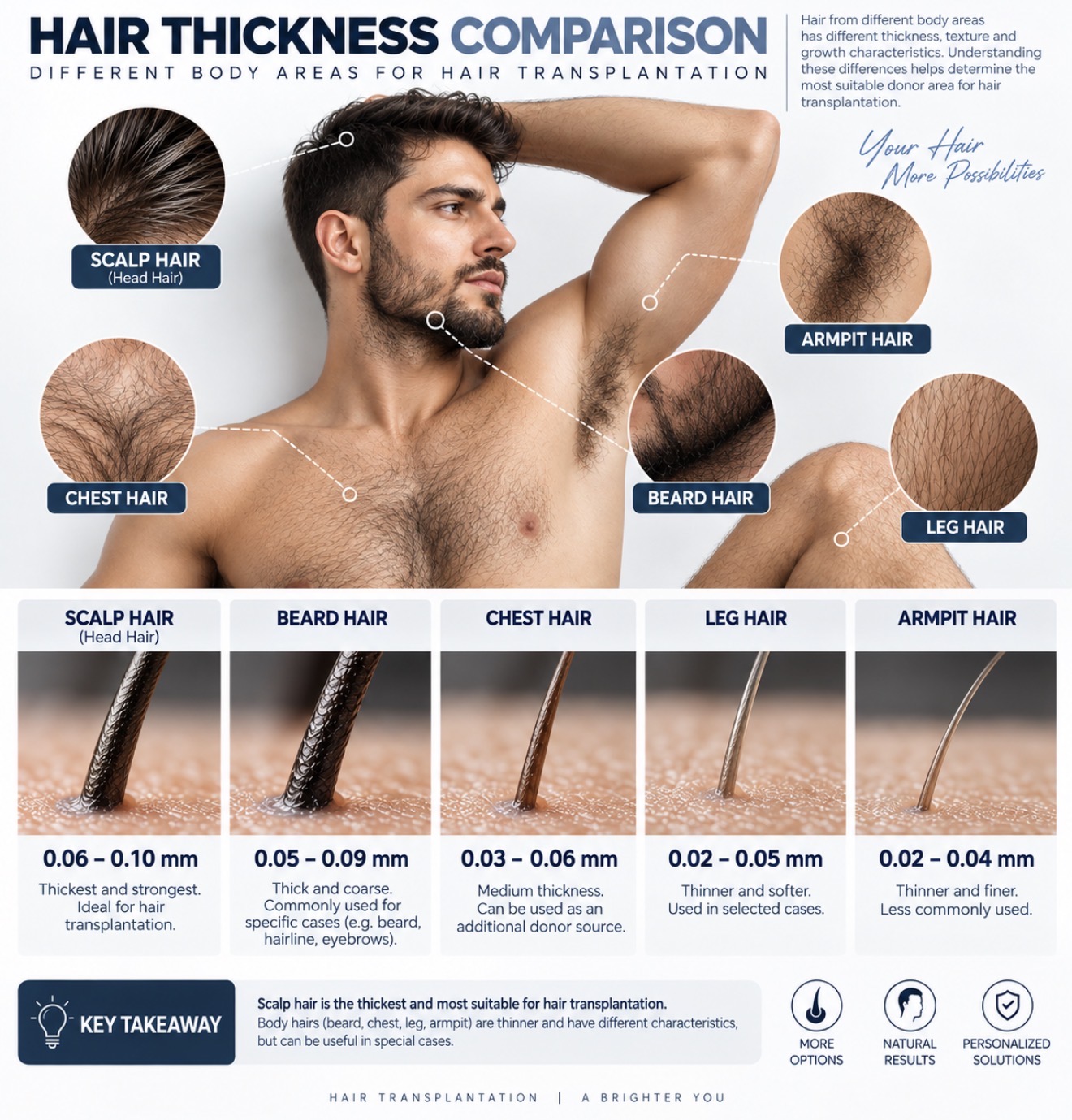 Chest Hair as a Secondary Donor Source