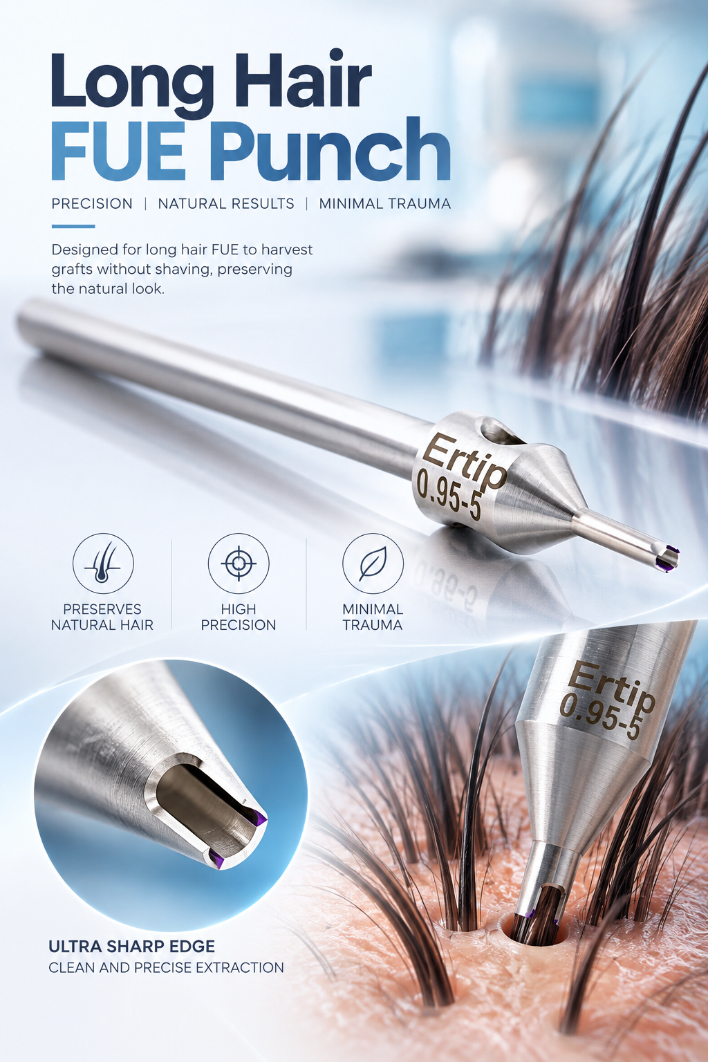 long hair fue punch